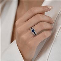 Anneau Cianfrone Gioielli Femme in Or Zaffiro 1.67 Ct COLORE.ZMCM - COLORE.ZMCM